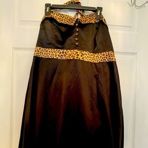 Animal print dress !